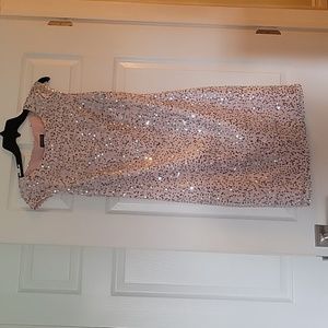 Pink Sequin Venus Dress